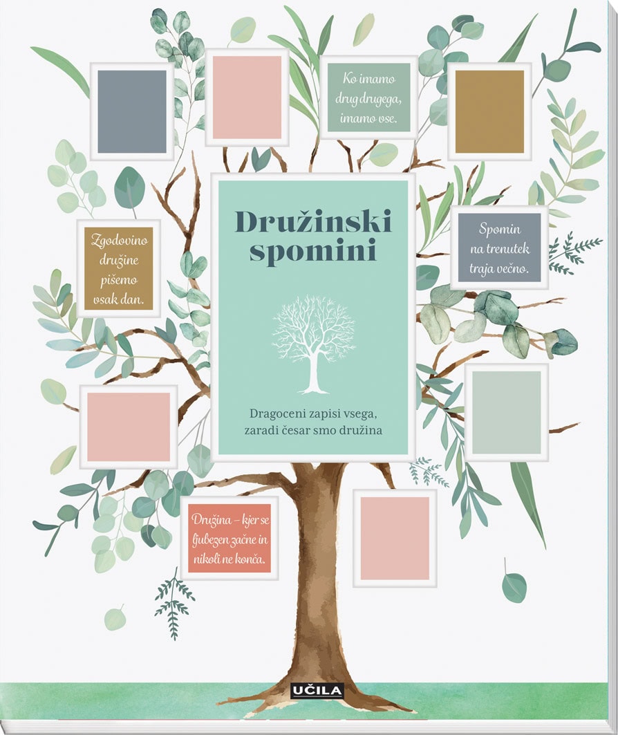 Družinski spomini - naslovnica knjige - Felix.si knjigarna Družinski spomini