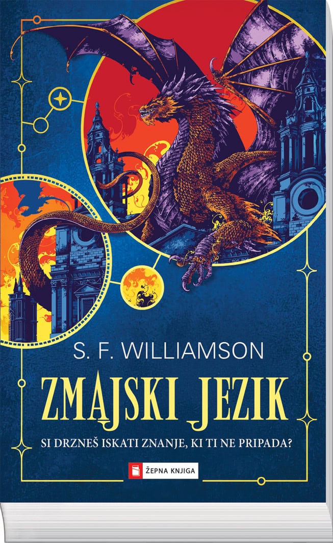 Zmajski jezik - naslovnica knjige - Felix.si knjigarna Zmajski jezik, S. F. Williamson - žepna knjiga
