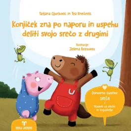 Konjiček zna po naporu in uspehu deliti svojo srečo z drugimi