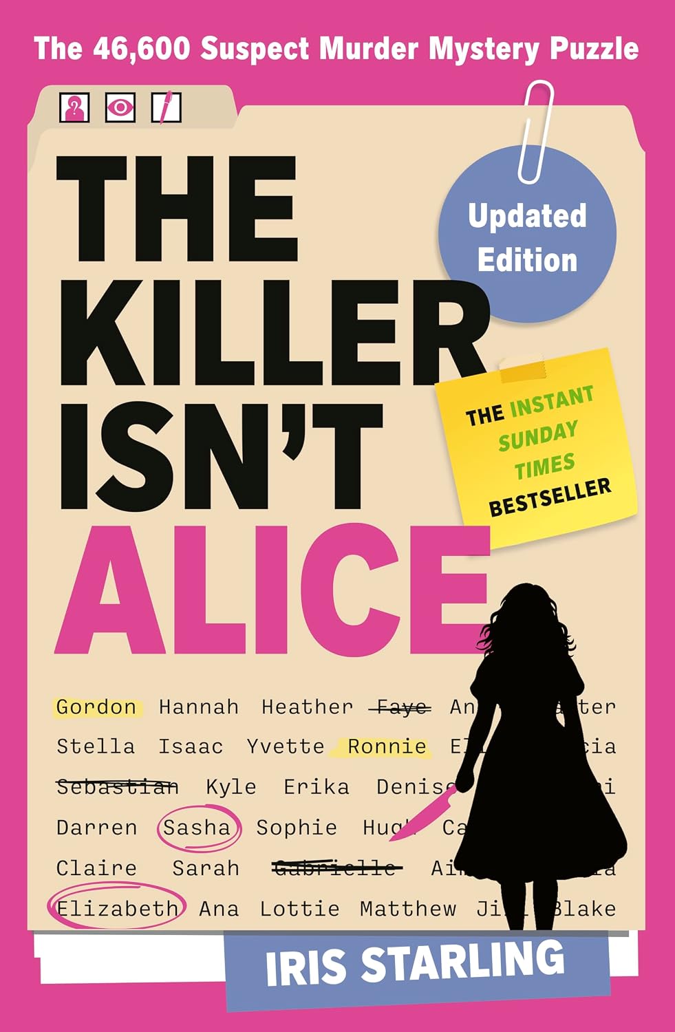 The Killer Isn't Alice - naslovnica knjige - Felix.si knjigarna The Killer Isn't Alice