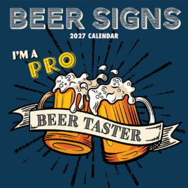 Beer signs 2027 - koledar 30x30