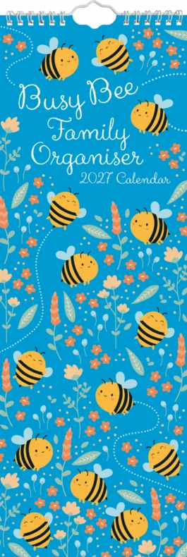 Busy bee family organiser 2027 – koledar slim