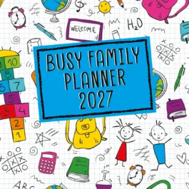 Busy family planner 2027 - koledar 30x30