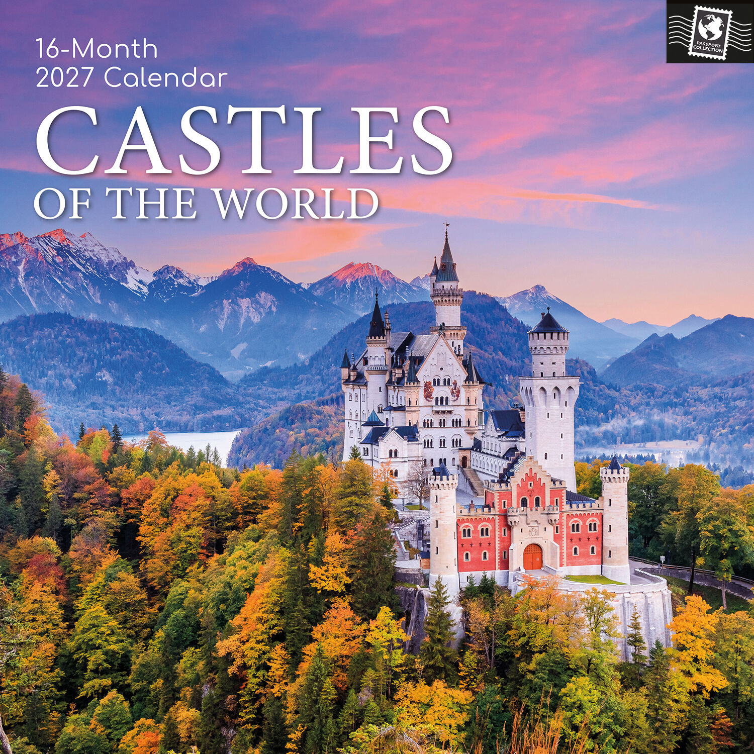 Castles of the world 2027 – koledar 30x30 - naslovnica knjige - Felix.si knjigarna Castles of the world 2027 – koledar 30x30