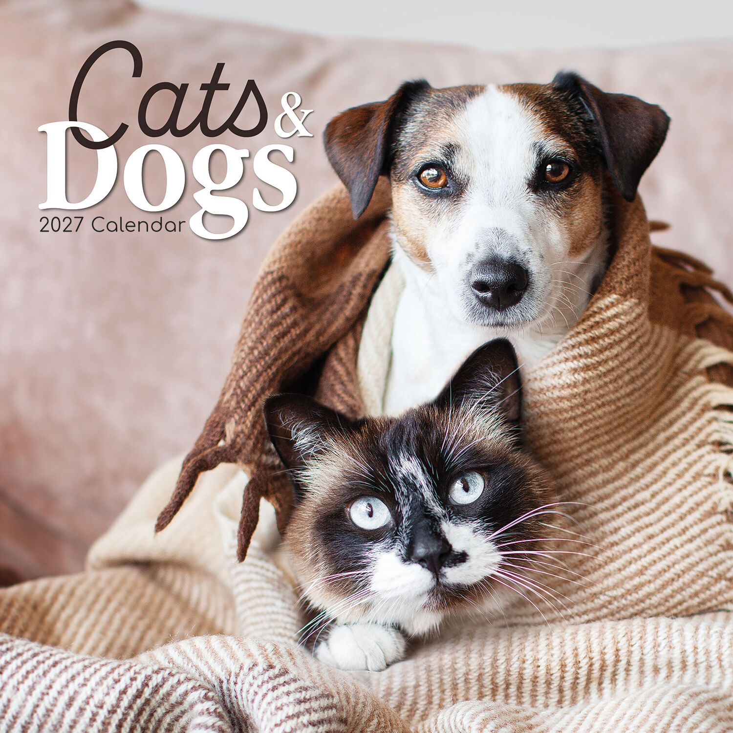 Cats & dogs 2027 - koledar 30x30 - naslovnica knjige - Felix.si knjigarna Cats & dogs 2027 - koledar 30x30
