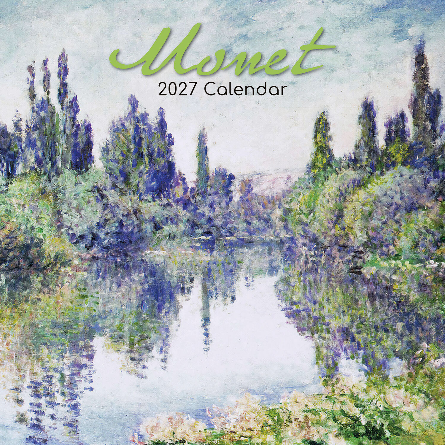 Monet 2027 - koledar 30x30 - naslovnica knjige - Felix.si knjigarna Monet 2027 - koledar 30x30