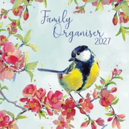 Family organiser birdsong 2027 – koledar 30x30