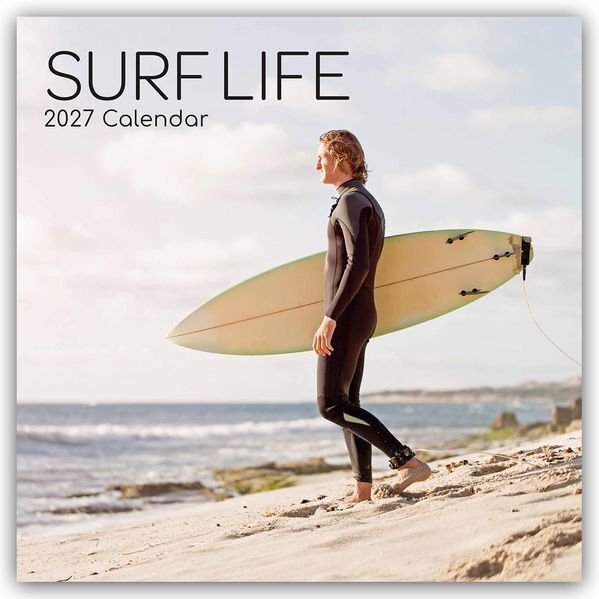 Surf life 2027 - koledar 30x30 - naslovnica knjige - Felix.si knjigarna Surf life 2027 - koledar 30x30