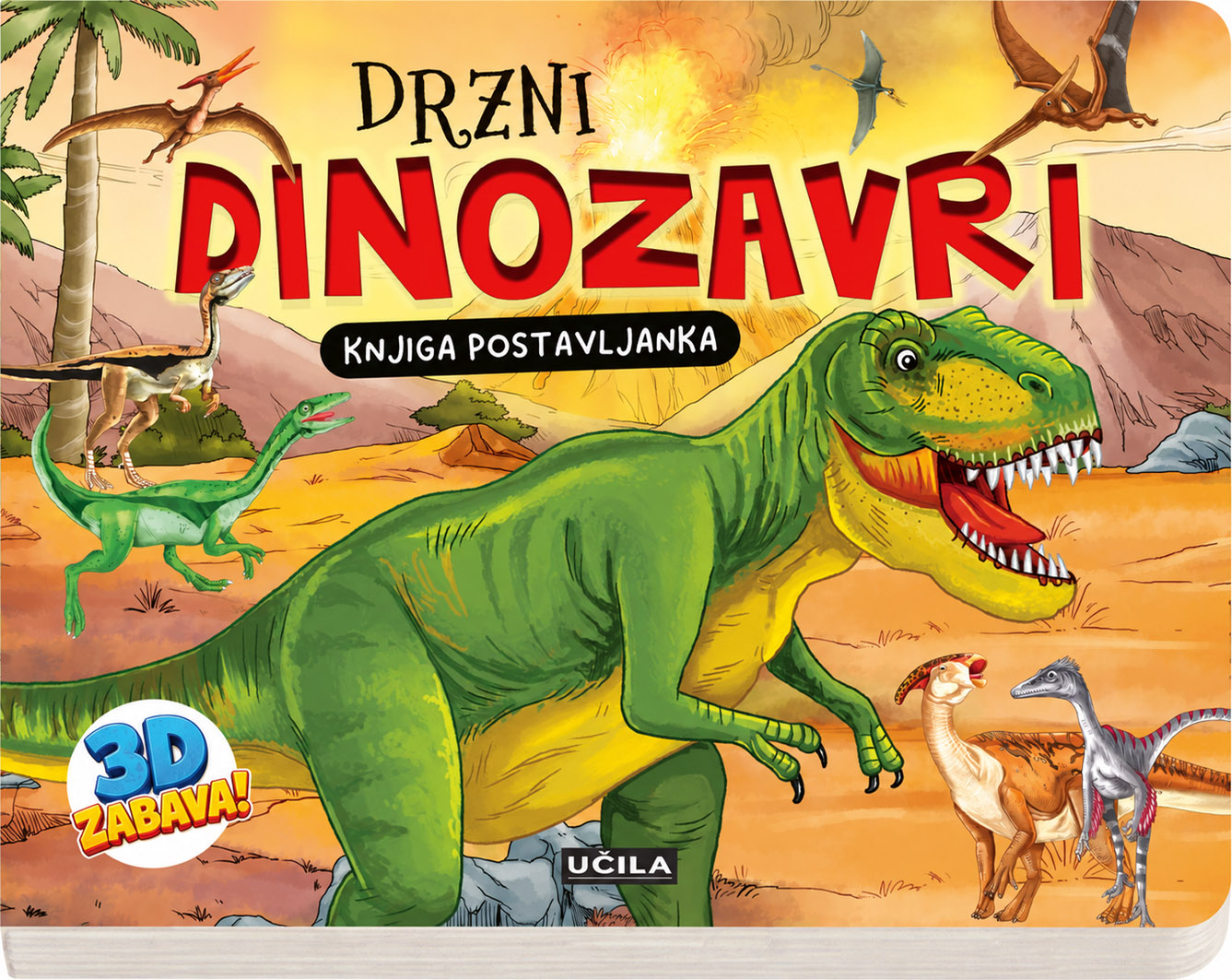 Drzni dinozavri - naslovnica knjige - Felix.si knjigarna Drzni dinozavri