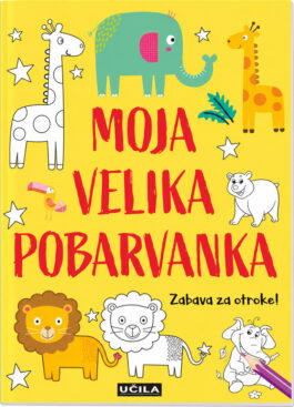 Moja velika pobarvanka - rumena